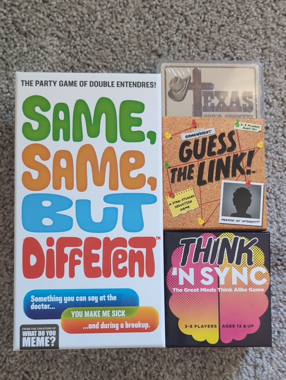 Same, Same, But Different Party Game Bundle